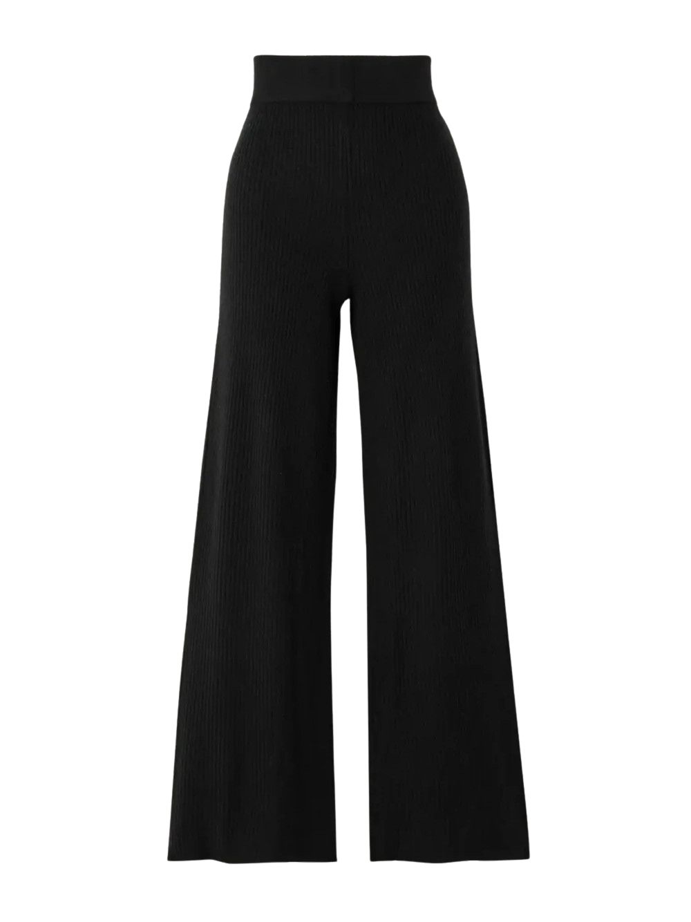 LE KASHA RIBBED PANTS WOMAN BLACK dettaglio