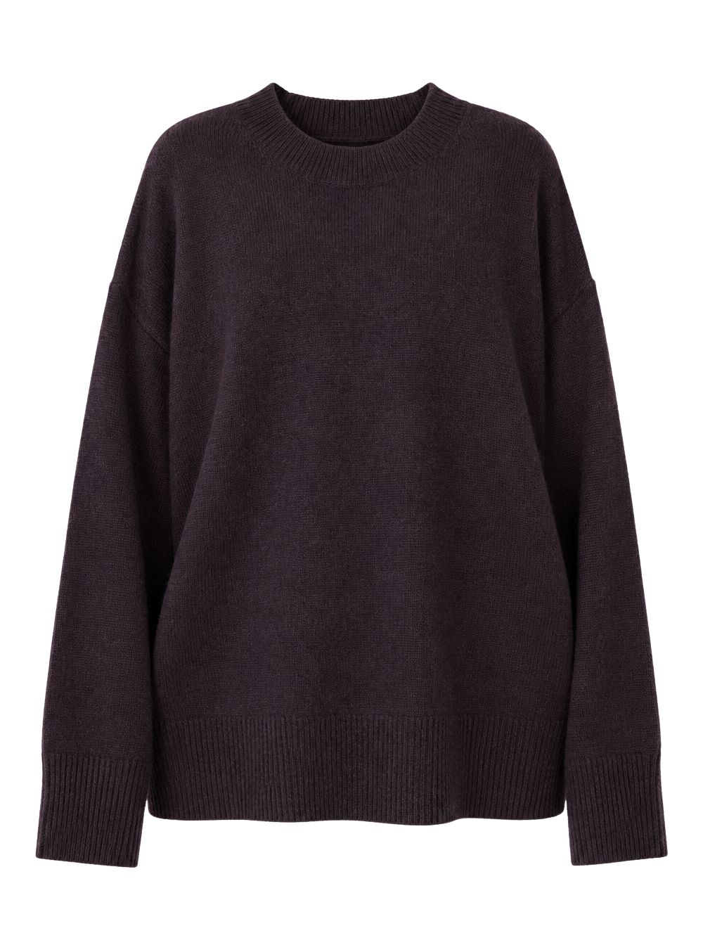 LE KASHA CREW NECK SWEATER WOMAN PRUNE dettaglio