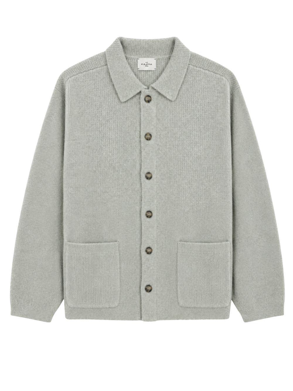 LE KASHA JACKET W FRONT POCKETS MAN SAUGE dettaglio